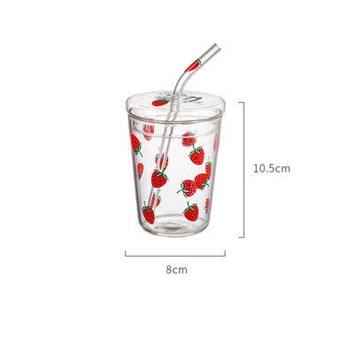 Strawberry glass - Cherry Bomb