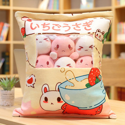 Kawaii Snacks Pillows - Cherry Bomb