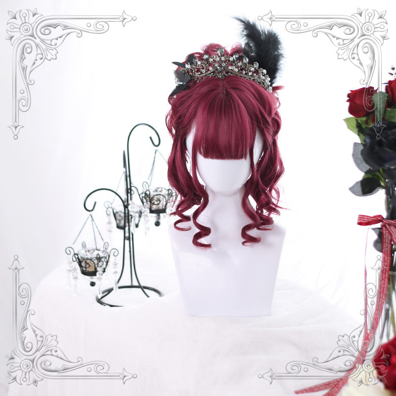 Dark Rose Soft Lolita Wig