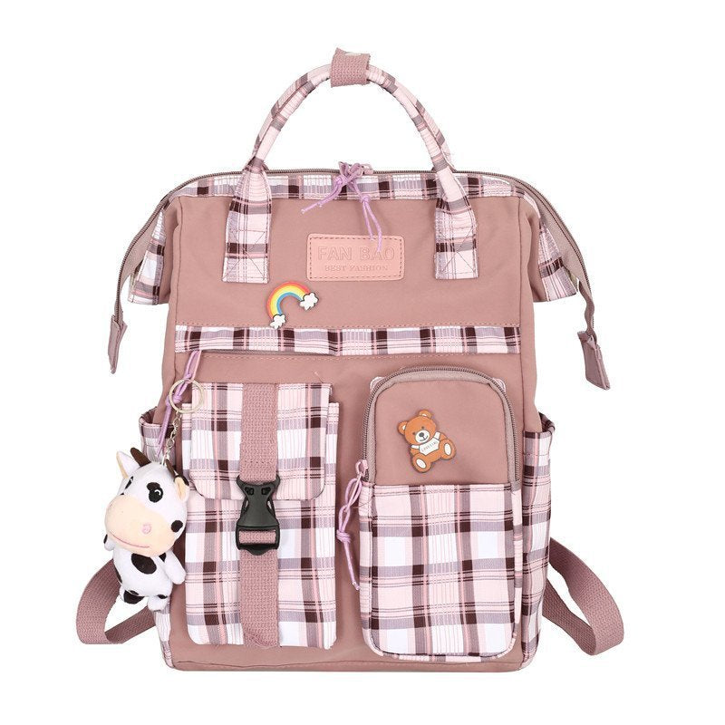 Fresh Trendy School Bag - Cherry Bomb