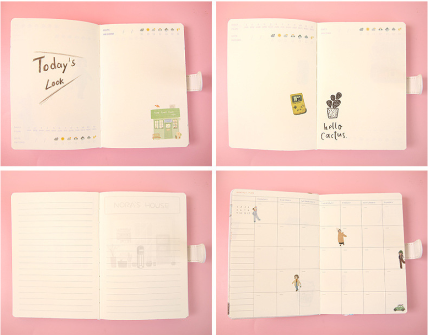 Simple Cute Creative Notebook - Cherry Bomb