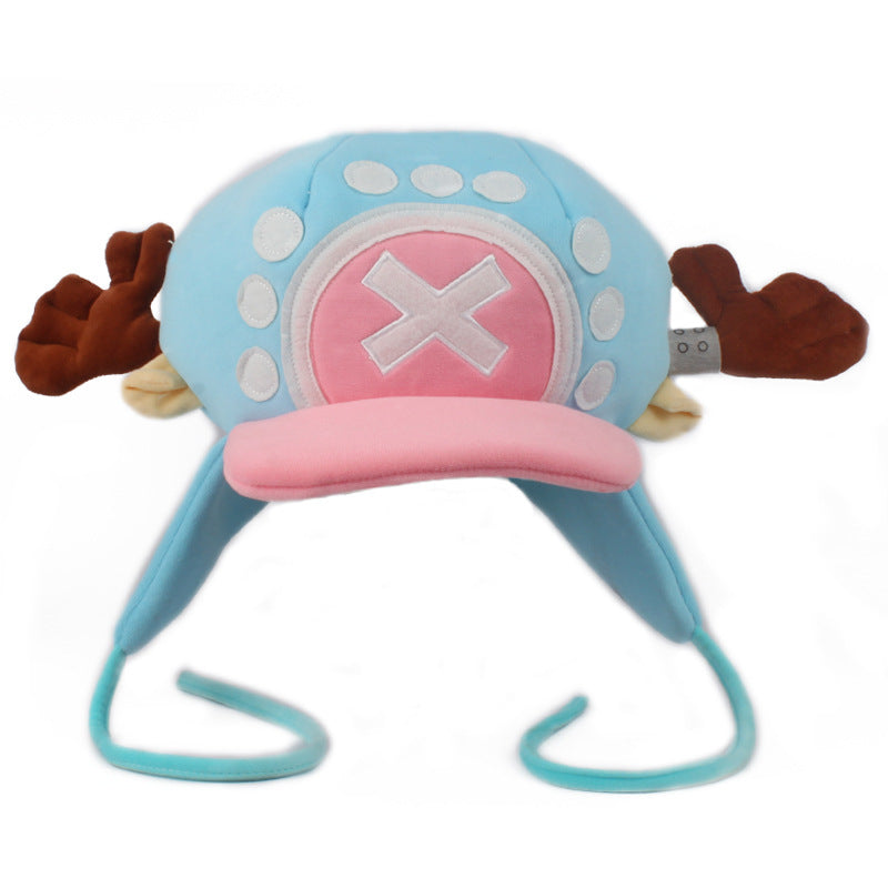 Tony Tony Chopper Cartoon Plush Hat - One Piece