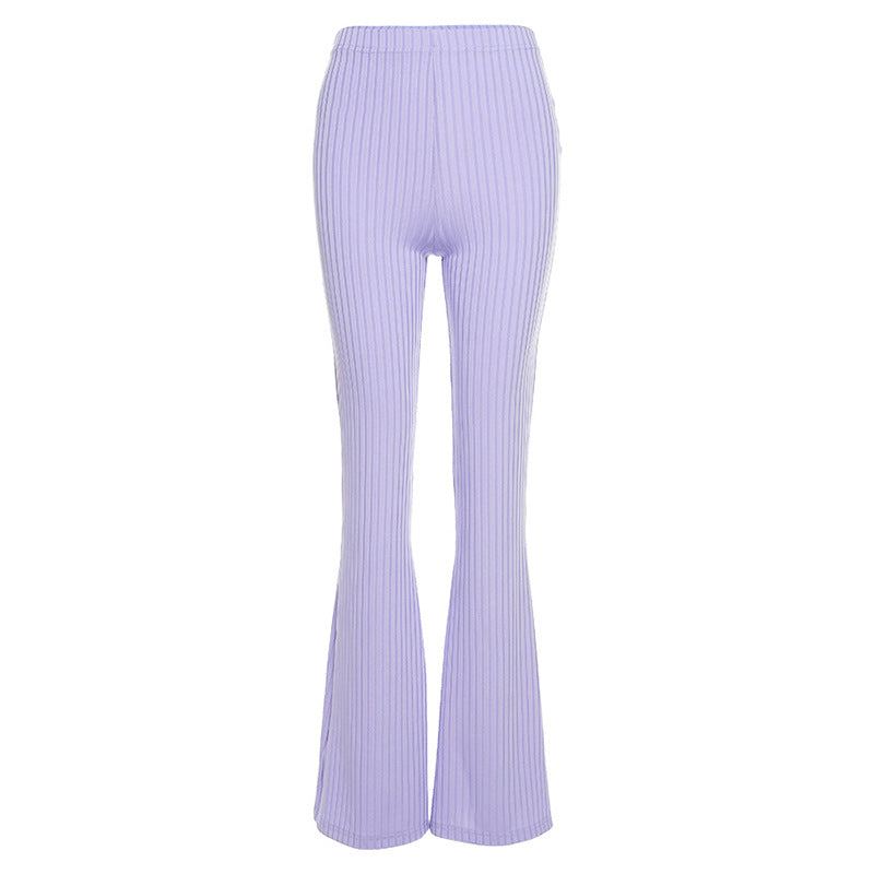 Lilac Flare Pants