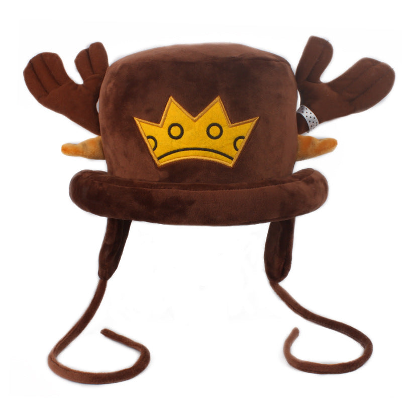 Tony Tony Chopper Cartoon Plush Hat - One Piece