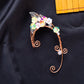 Magical Floral Elf Ear Clip