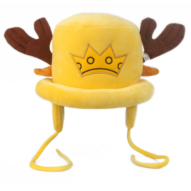 Tony Tony Chopper Cartoon Plush Hat - One Piece