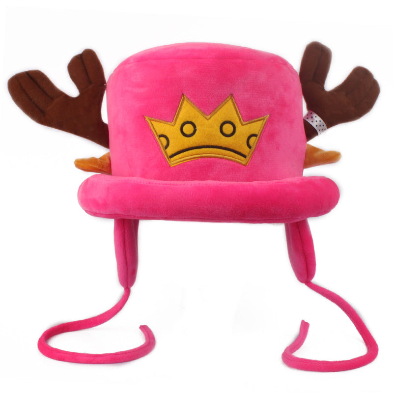 Tony Tony Chopper Cartoon Plush Hat - One Piece