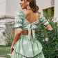 Sage Splendor Casual Dress