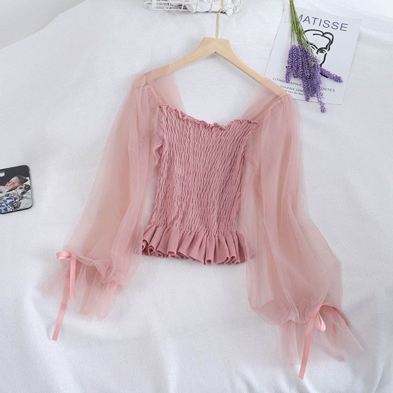 Fairy Princess Mesh Top - Cherry Bomb