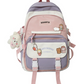 Stylish Fashion All-match Backpack - Cherry Bomb