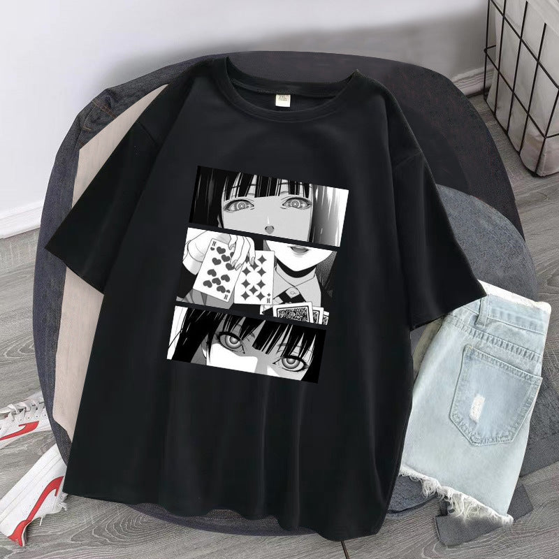 Kakegurui Short Sleeve T-Shirt - Cherry Bomb