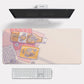 Sakura Desk and Gaming Mat - Cherry Bomb