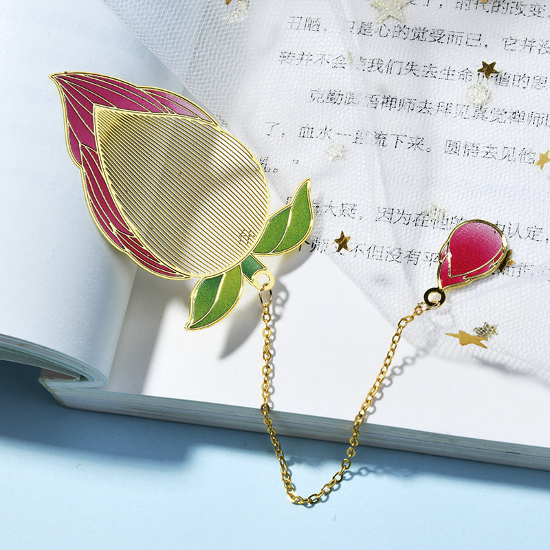 Creative Chinese Style Metal Bookmark