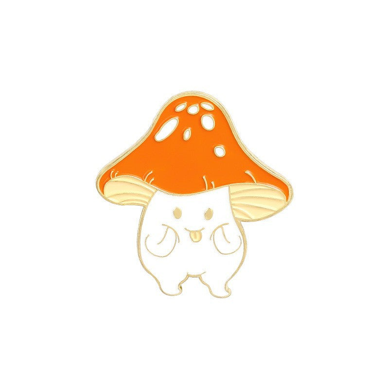 Mushroom Brooches - Cherry Bomb