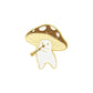 Mushroom Brooches - Cherry Bomb