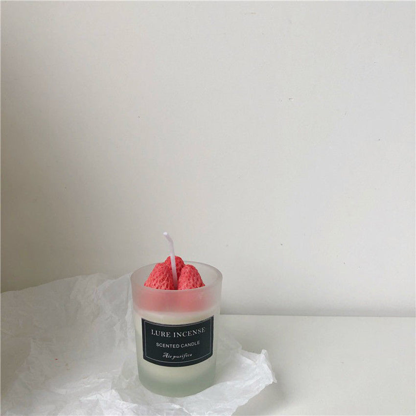 Strawberry Scented Candle - Cherry Bomb