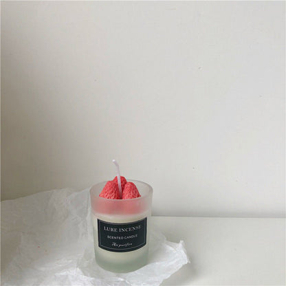Strawberry Scented Candle - Cherry Bomb