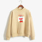 Strawberry Kawaii Long Sleeve Sweatshirt - Cherry Bomb
