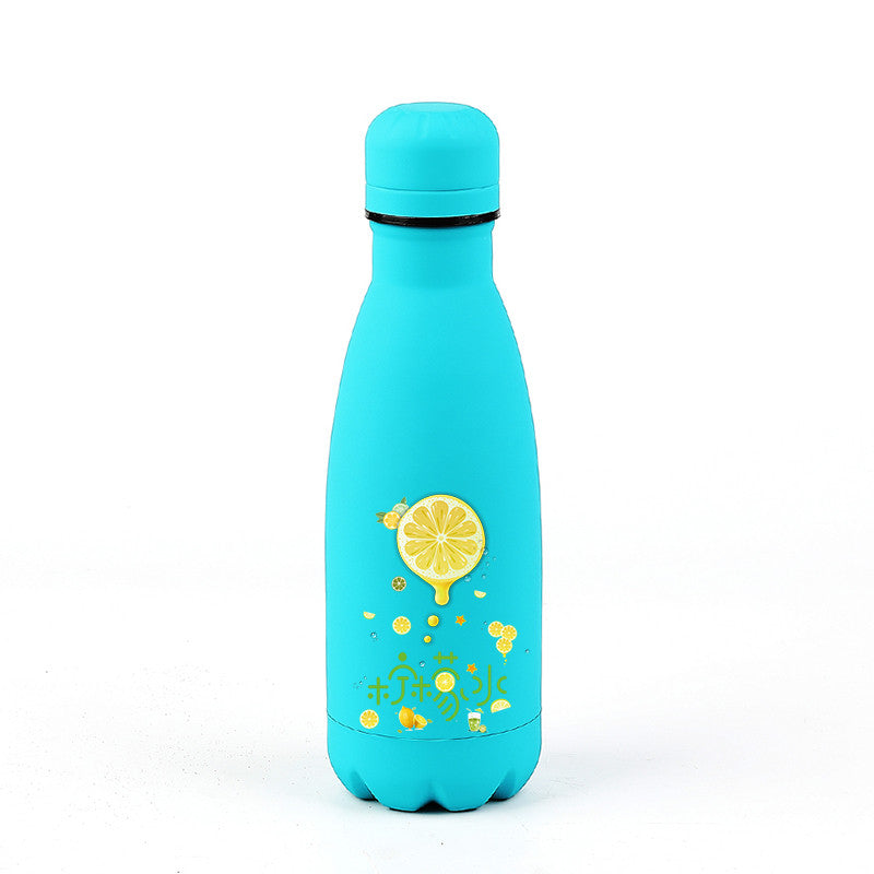 Cute Japanese Stainless Steel Bottle - Cherry Bomb
