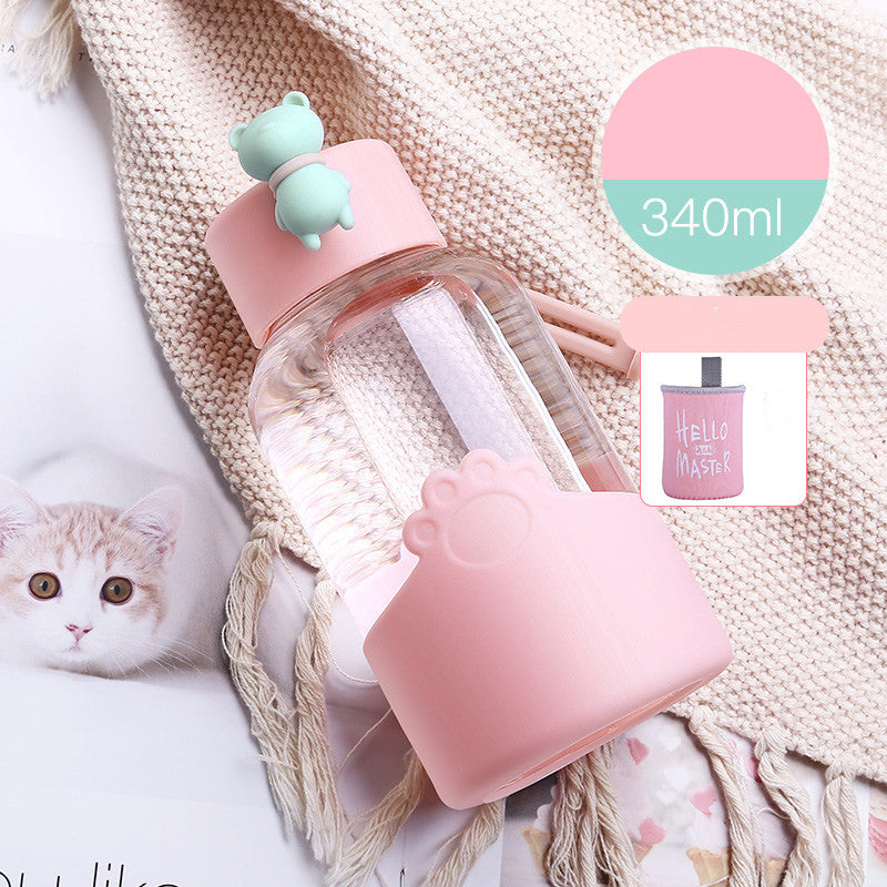 Harajuku style portable cute cup - Cherry Bomb
