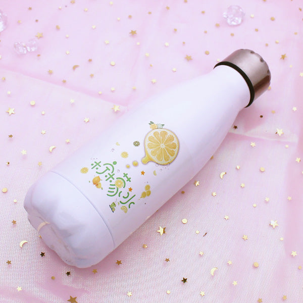 Cute Japanese Stainless Steel Bottle - Cherry Bomb