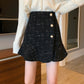 Tweed Chic Mini Skirt