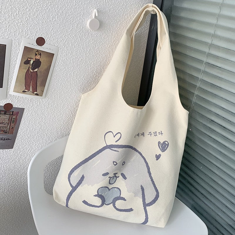 Simple Casual Tote Bag - Cherry Bomb