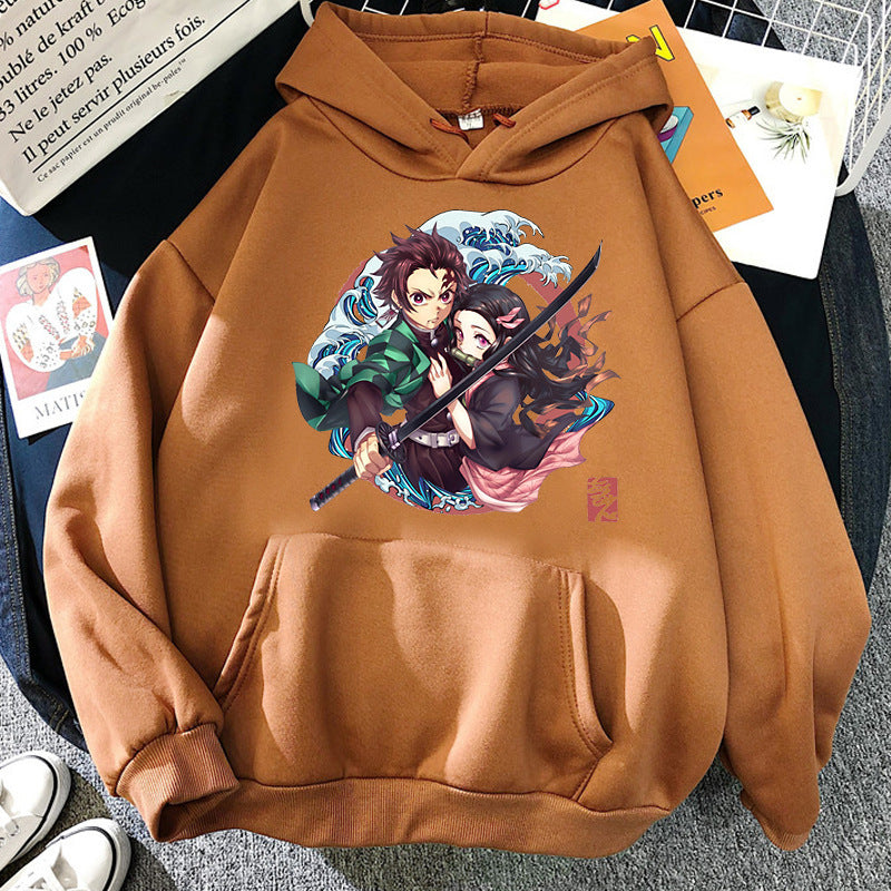 Anime Demon Slayer Hoodie | Tanjiro and Nezuko - Cherry Bomb