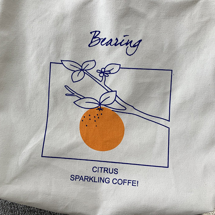 Casual Canvas Tote Bag - Cherry Bomb