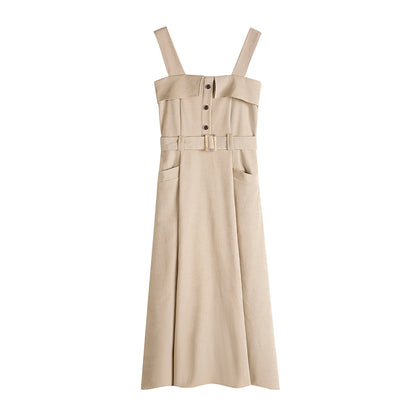 Academia Style Midi Dress - Cherry Bomb