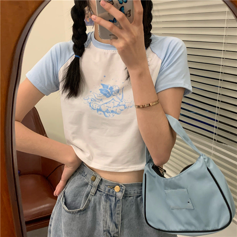 Cupid Angel Crop Top