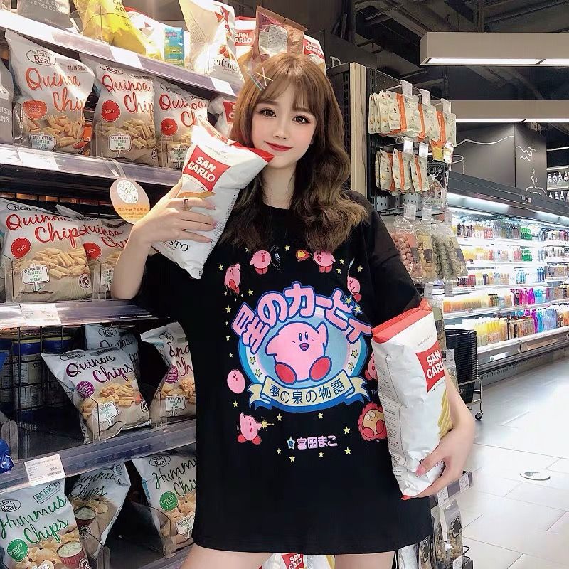 Japanese Kirby Shirt - Cherry Bomb