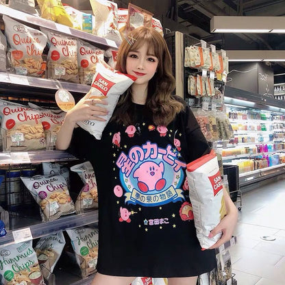 Japanese Kirby Shirt - Cherry Bomb