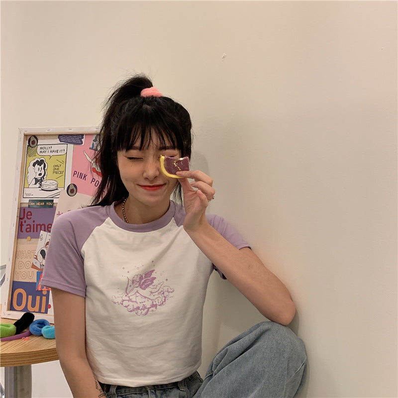 Cupid Angel Crop Top