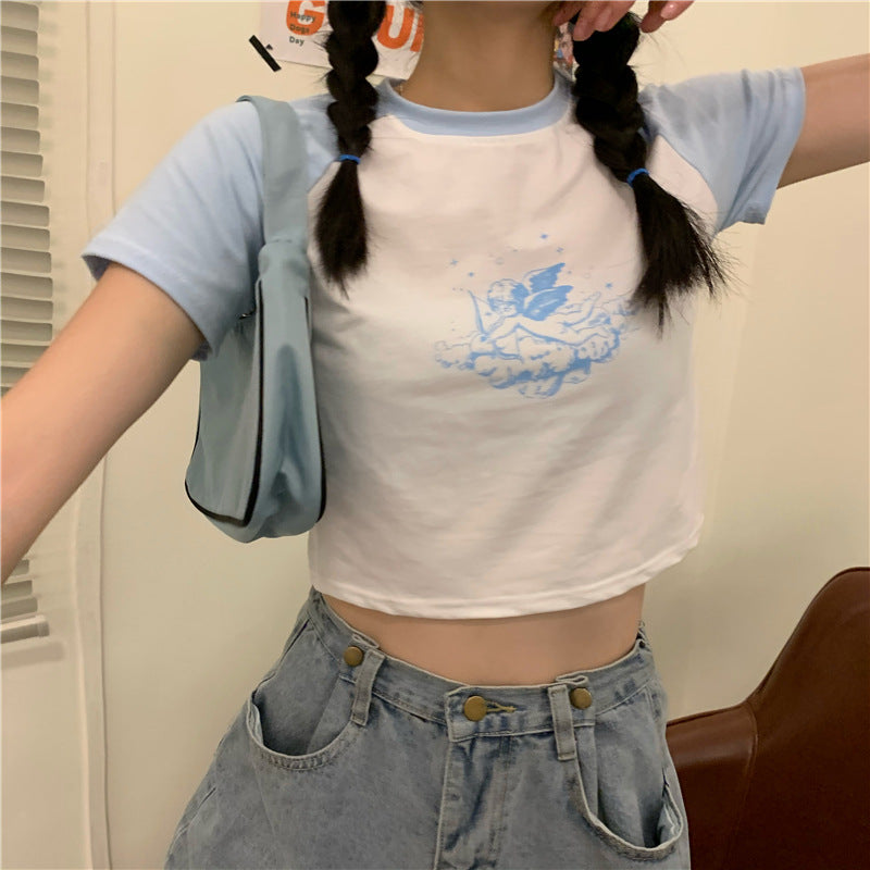 Cupid Angel Crop Top