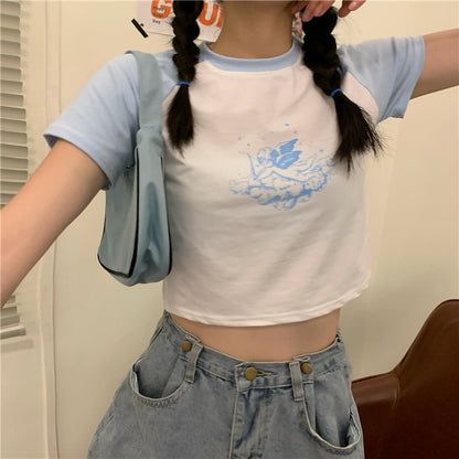 Cupid Angel Crop Top