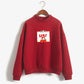 Strawberry Kawaii Long Sleeve Sweatshirt - Cherry Bomb