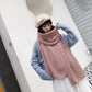 Strawberry Wool Scarf - Cherry Bomb
