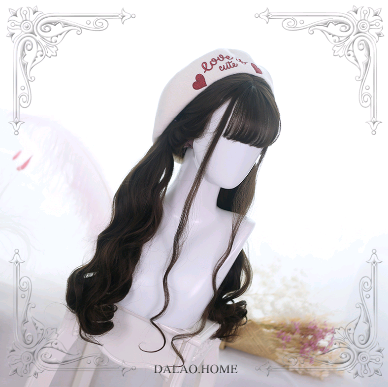 Lolita Long Curly with Bangs Wig