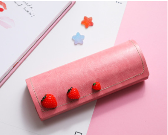 Strawberry girl frame glasses case - Cherry Bomb