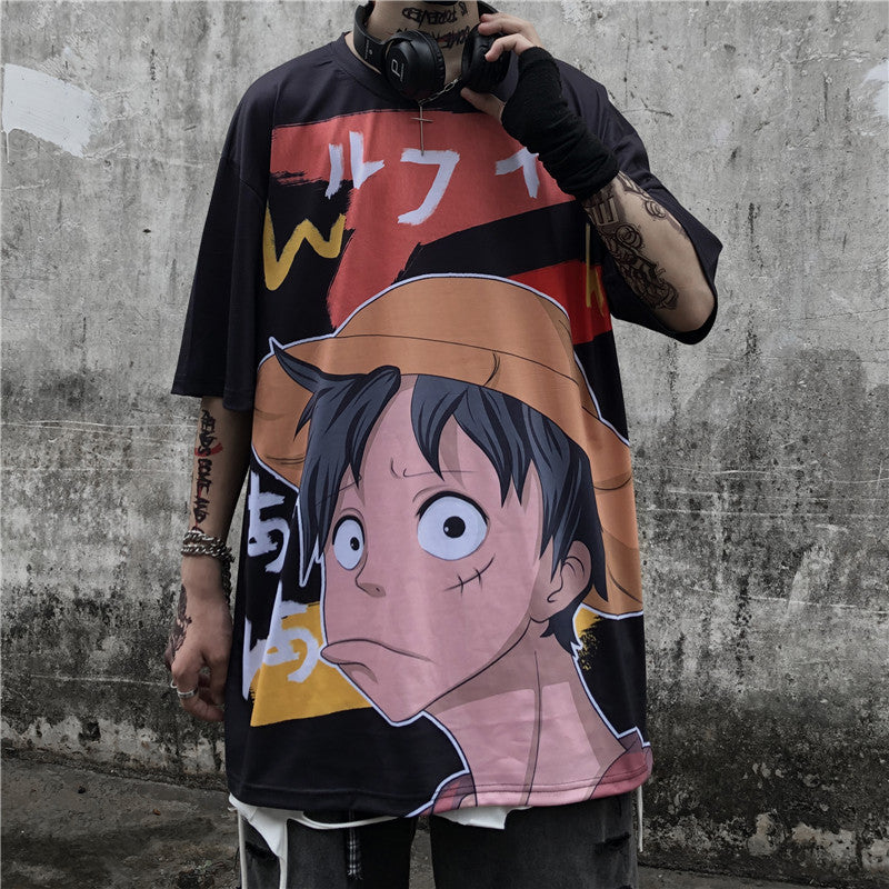 One Piece Luffy Oversized Top
