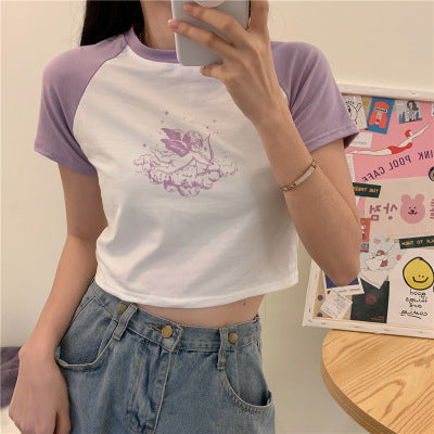 Cupid Angel Crop Top