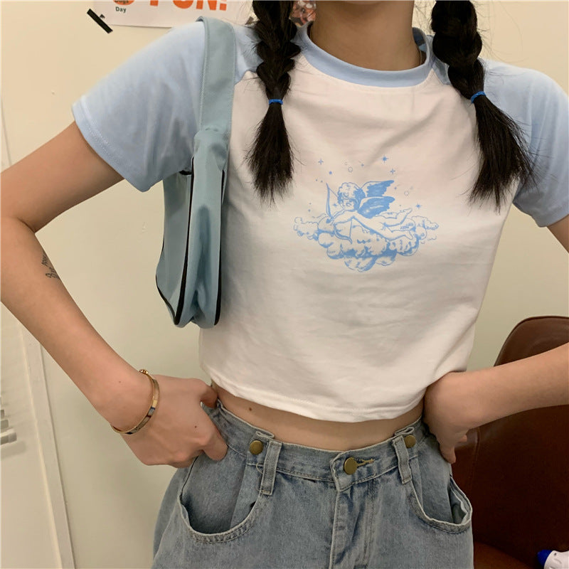 Cupid Angel Crop Top