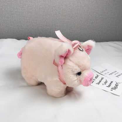 Piggy Plush Shoulder Bag - Cherry Bomb