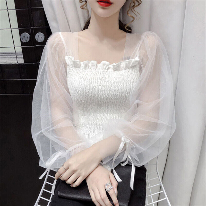 Fairy Princess Mesh Top - Cherry Bomb