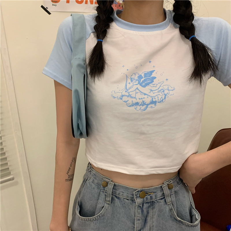 Cupid Angel Crop Top