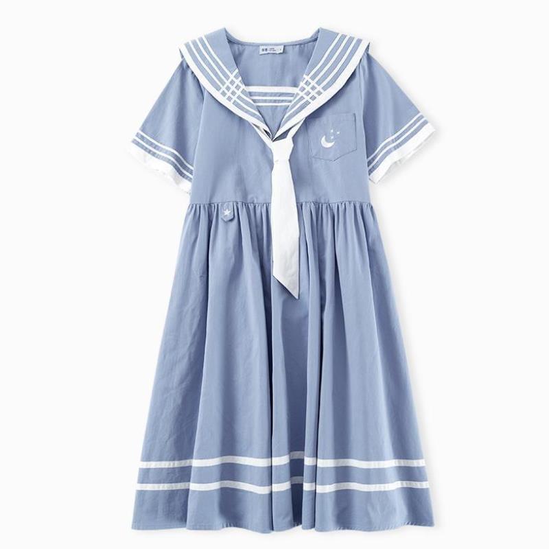 Astro Japanese Style Sailor Dress - Cherry Bomb