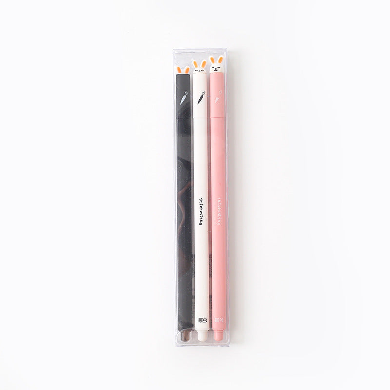 Pastel Gradient Pens | Black ink - Cherry Bomb