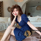 Simple Puff Sleeve Dress