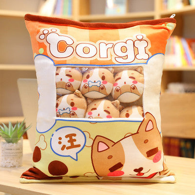 Kawaii Snacks Pillows - Cherry Bomb